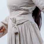 Earth-Tone Belted Abaya-Style Dress - Nooreah Product