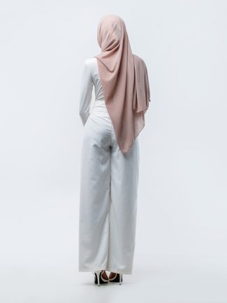 Ivory Minimalist Modest Coord - Nooreah Product
