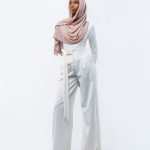 Ivory Minimalist Modest Coord - Nooreah Product