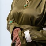 The “Aura” Olive Satin Coord Set - Nooreah Product (1)